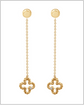 Clover charms – 14k Solid Gold