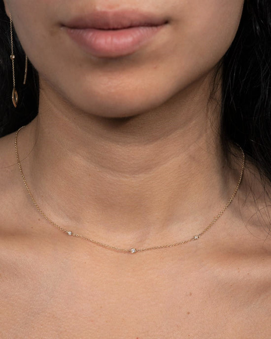 Trio Diamond Necklace