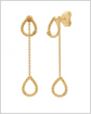 Pear charms – 14k Solid Gold