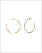 Classic Hoops (Choose your charms) - 14K Solid Gold